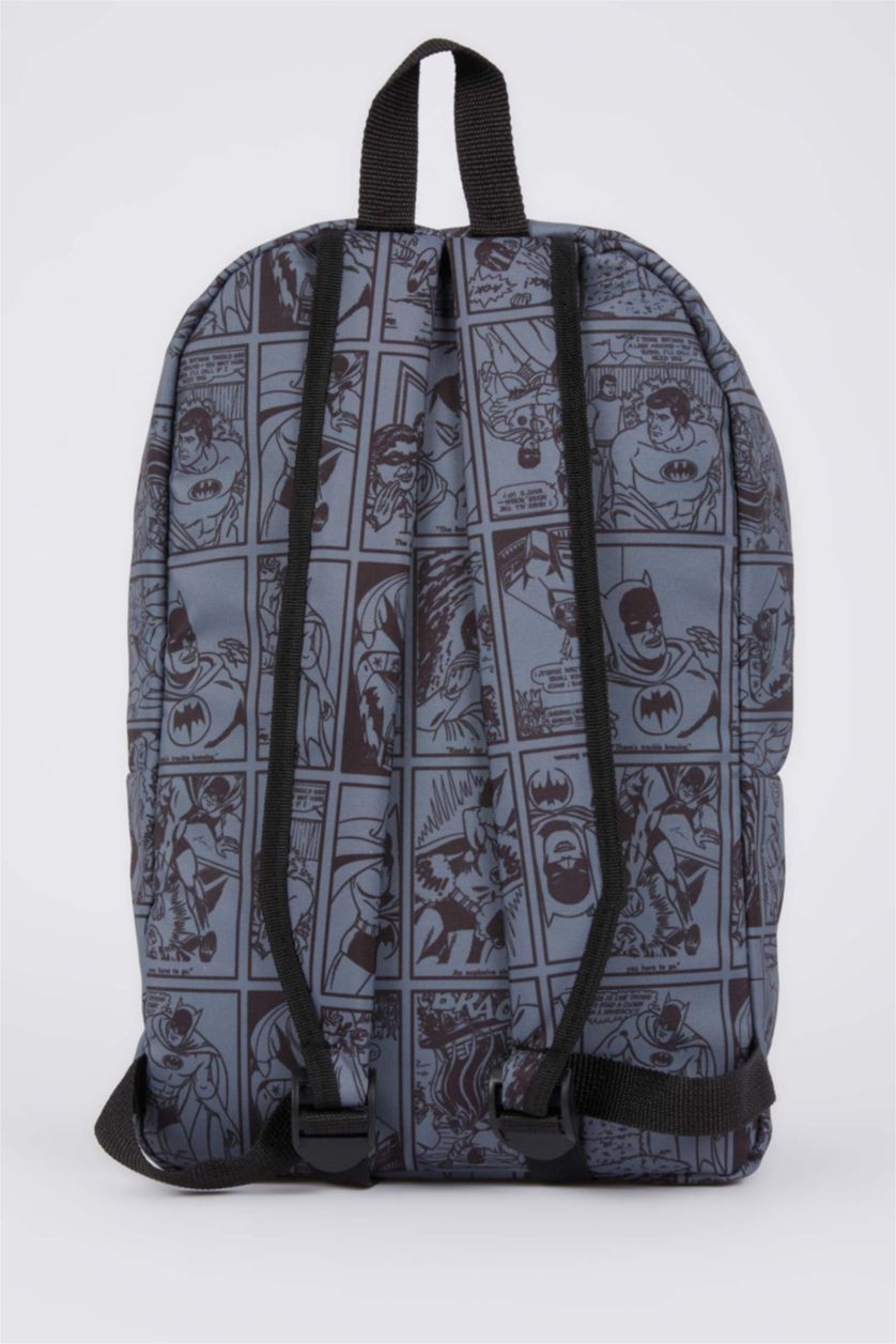 BOYS & TEENS Black Boys Batman Large Backpack