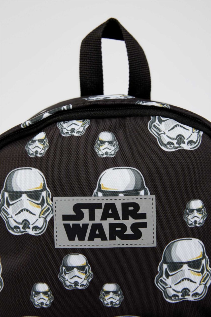 Erkek Çocuk - Genç Erkek Siyah Star Wars Büyük Sırt Çantası Erkek Çocuk