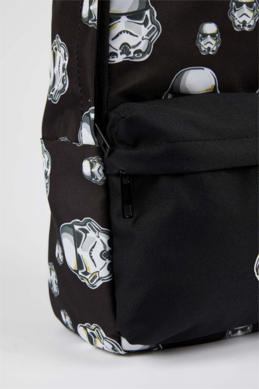 Erkek Çocuk - Genç Erkek Siyah Star Wars Büyük Sırt Çantası Erkek Çocuk