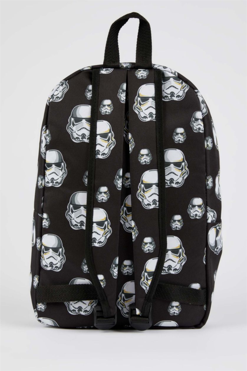Erkek Çocuk - Genç Erkek Siyah Star Wars Büyük Sırt Çantası Erkek Çocuk