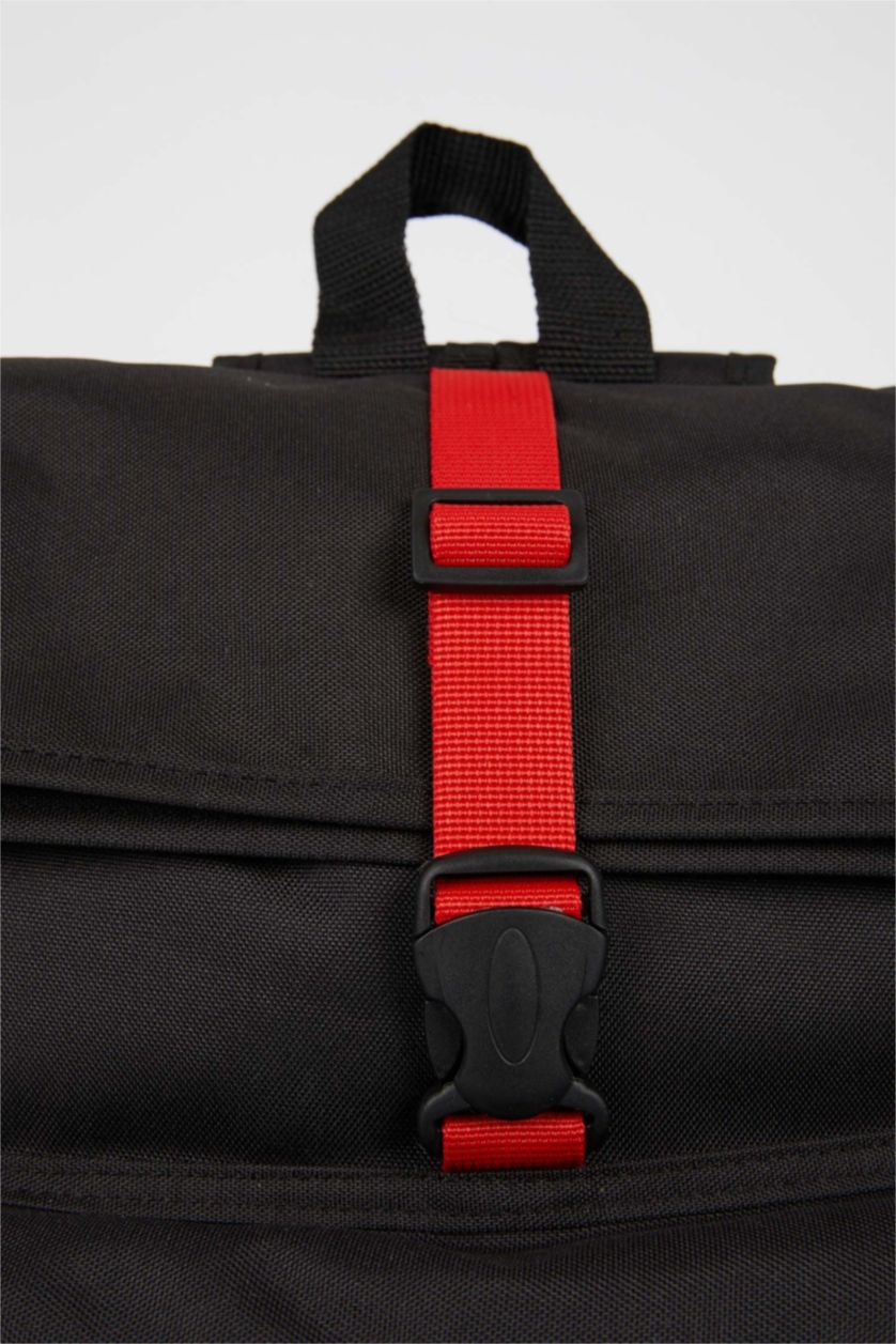 BOYS & TEENS Black Boy Marvel Licensed Large Backpack