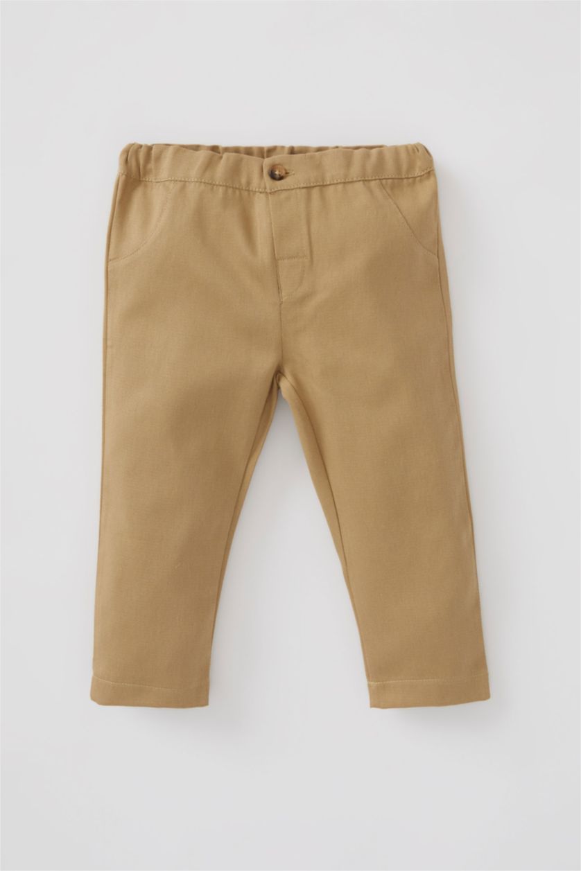 BÉBÉ GARÇON Écru Ensemble chemise à manches longues et pantalon avec nœud papillon pour bébé garçon