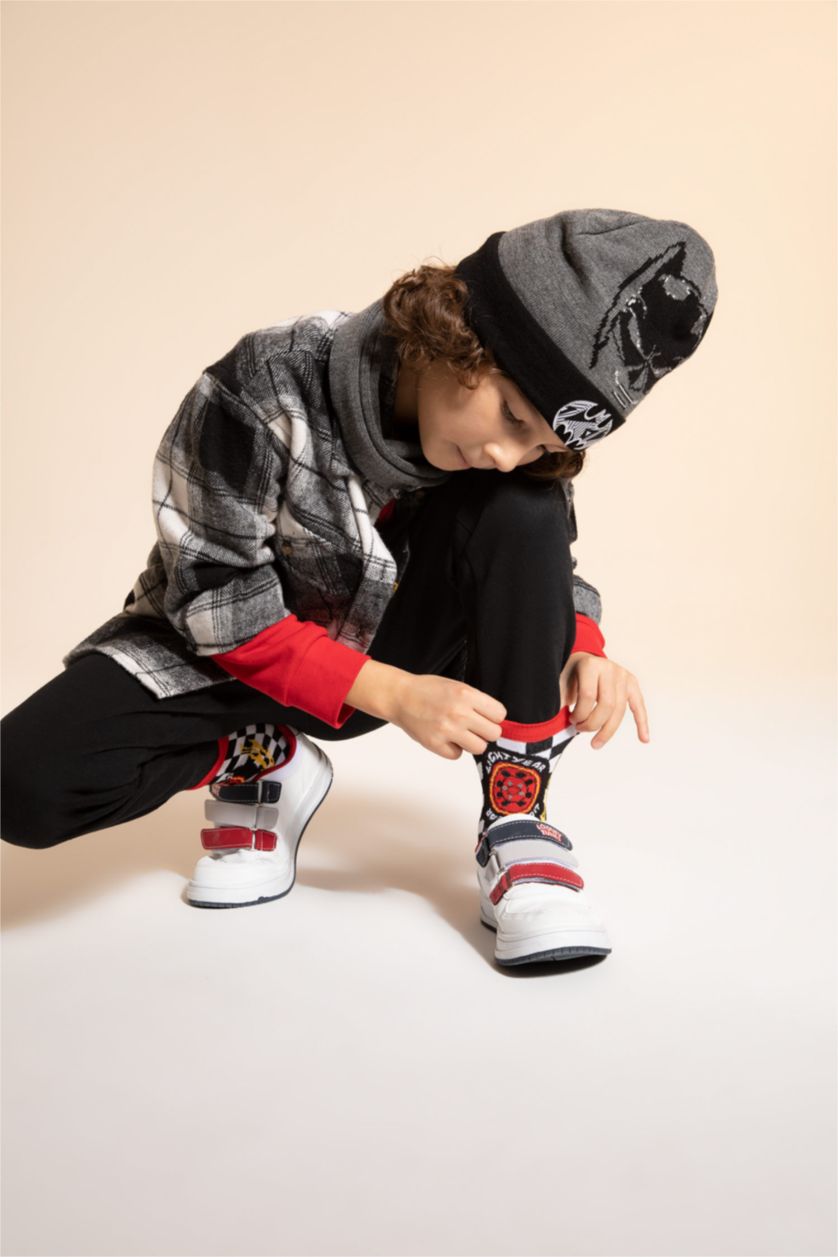 GARÇONS Karma Chaussettes Longues Coton 2 Cars 3 Garçon