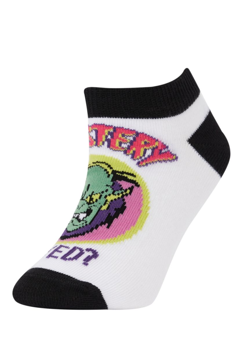 BOYS & TEENS MIXED Boy Scooby Doo Licensed Cotton 3 Pack Short Socks