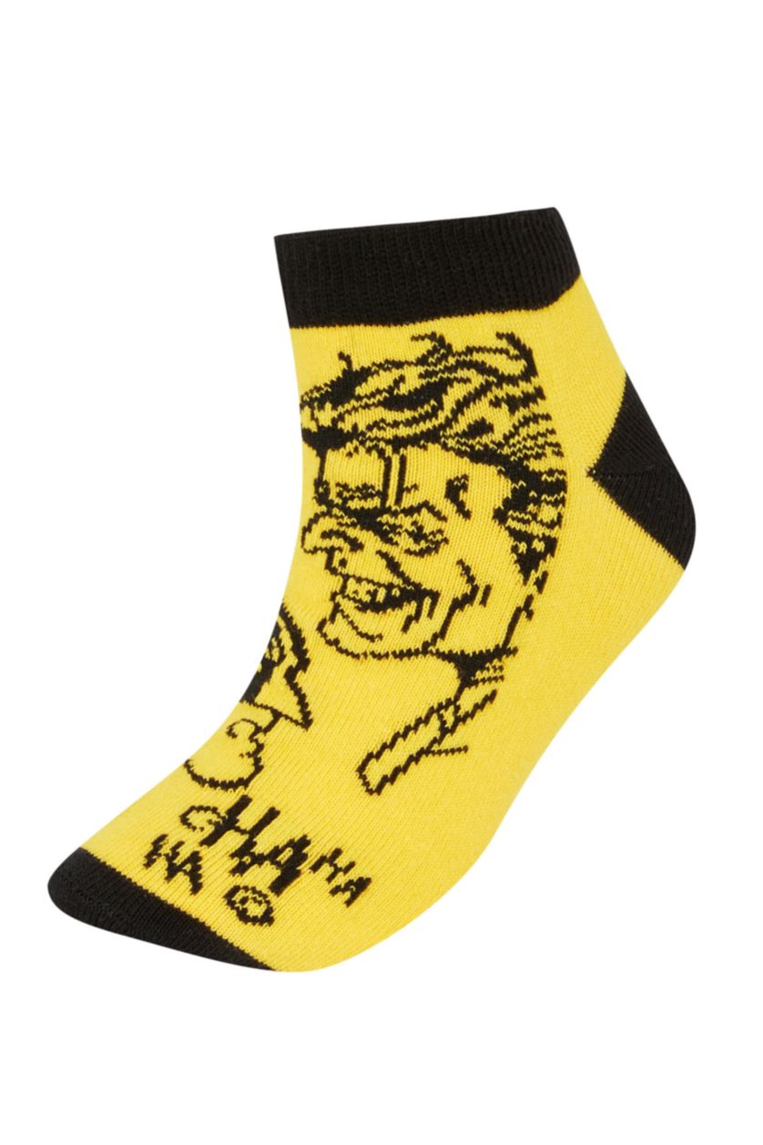 BOYS & TEENS Karma Boy Batman Licensed Cotton 3 Pack Short Socks