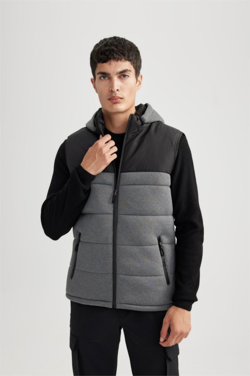 رجال أسود يلك سليم فيت بغطاء للرأس