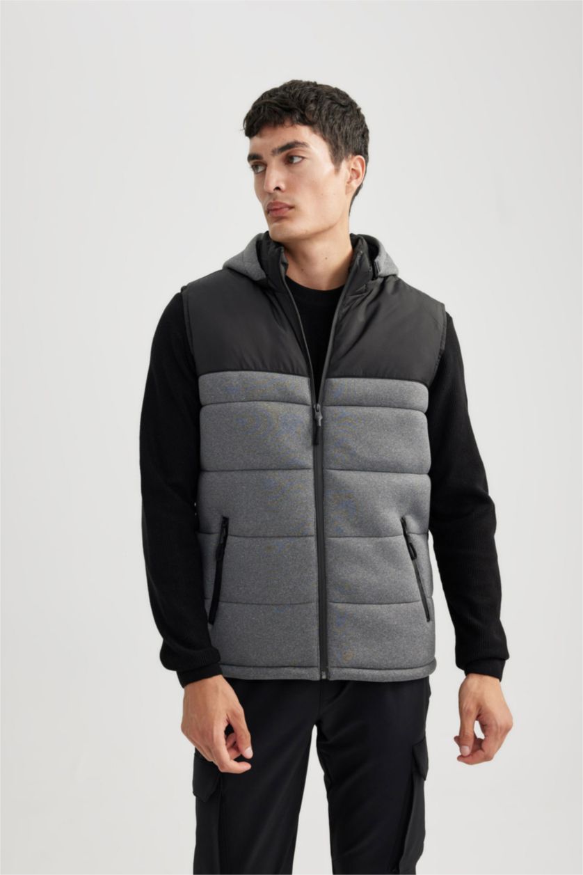 رجال أسود يلك سليم فيت بغطاء للرأس