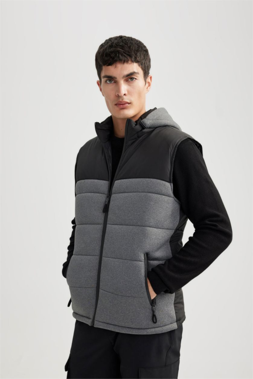 رجال أسود يلك سليم فيت بغطاء للرأس