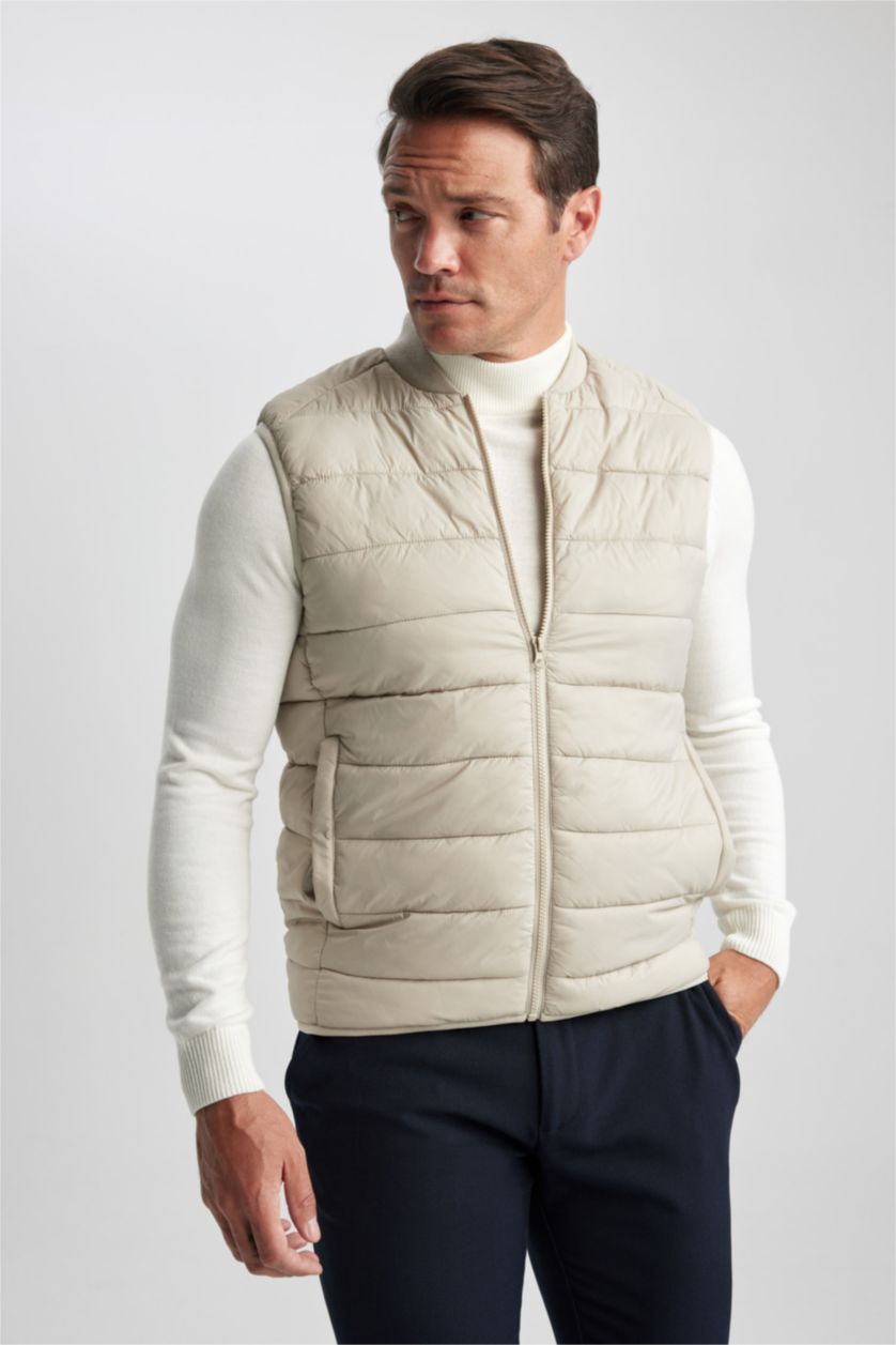 رجال اللون الحجري قمصلة يلك خفيف سليم فيت مقاوم للماء