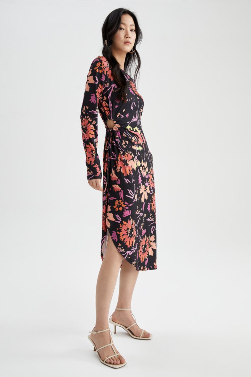 Kadın Siyah Maxi Elbise