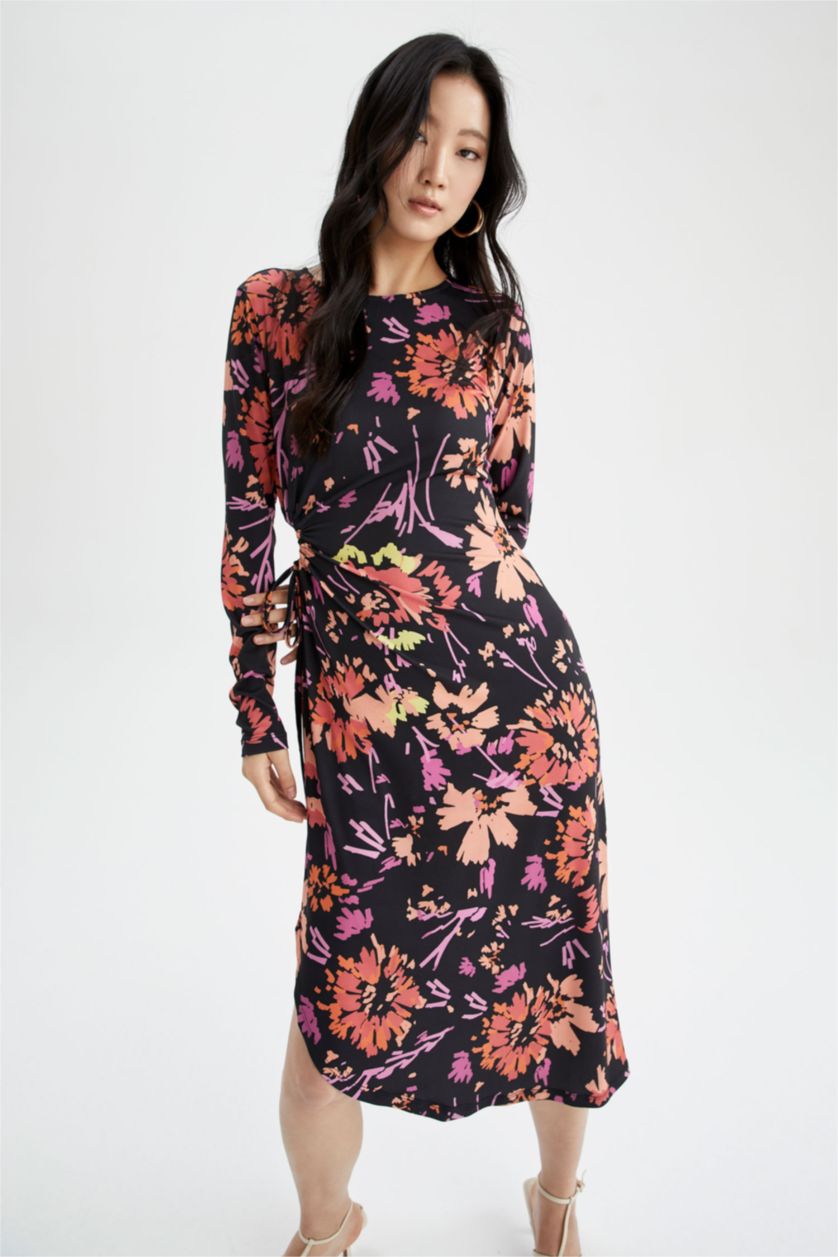 Kadın Siyah Maxi Elbise