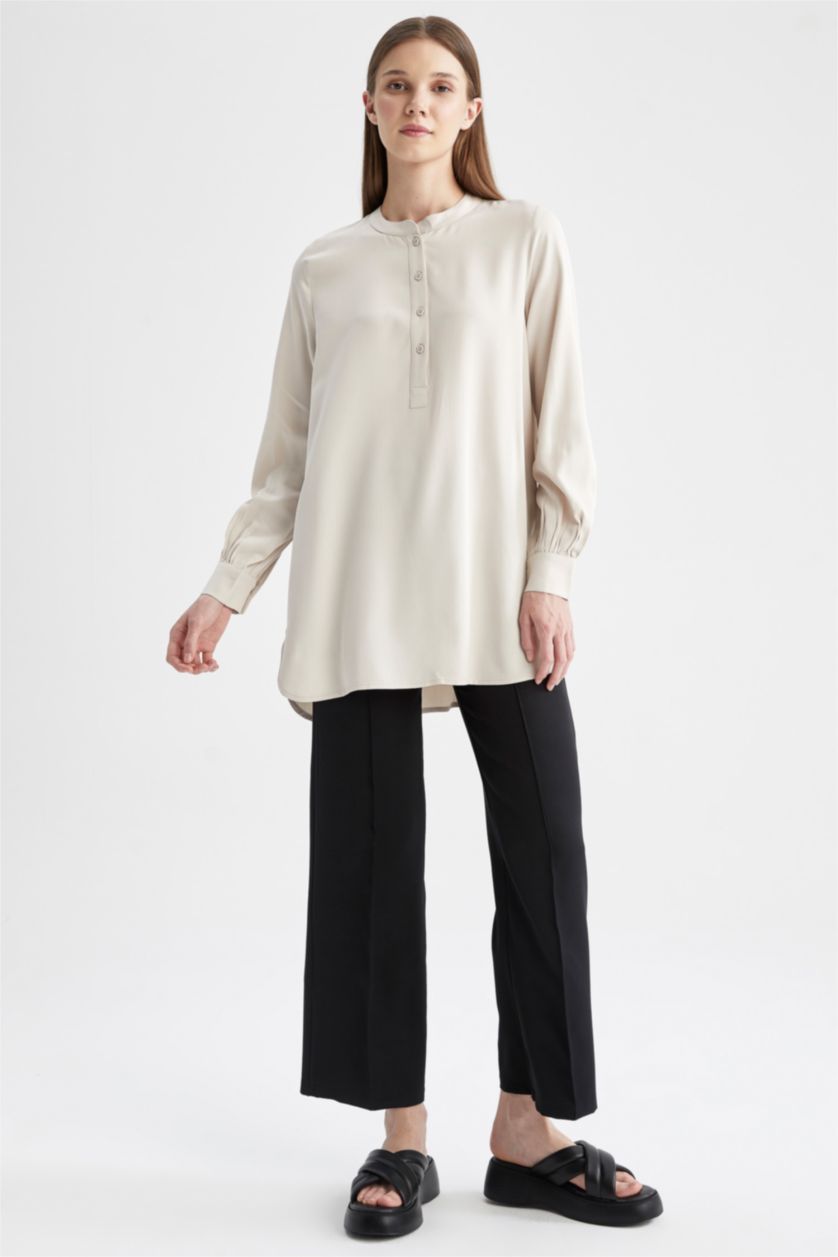 نساء بيج تونيك قصة مريحة