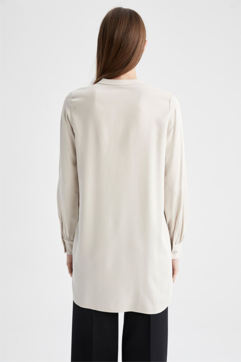 نساء بيج تونيك قصة مريحة