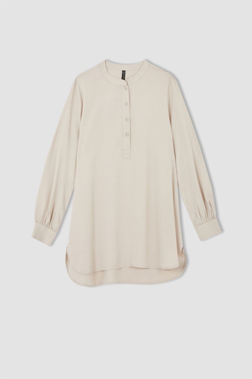 نساء بيج تونيك قصة مريحة