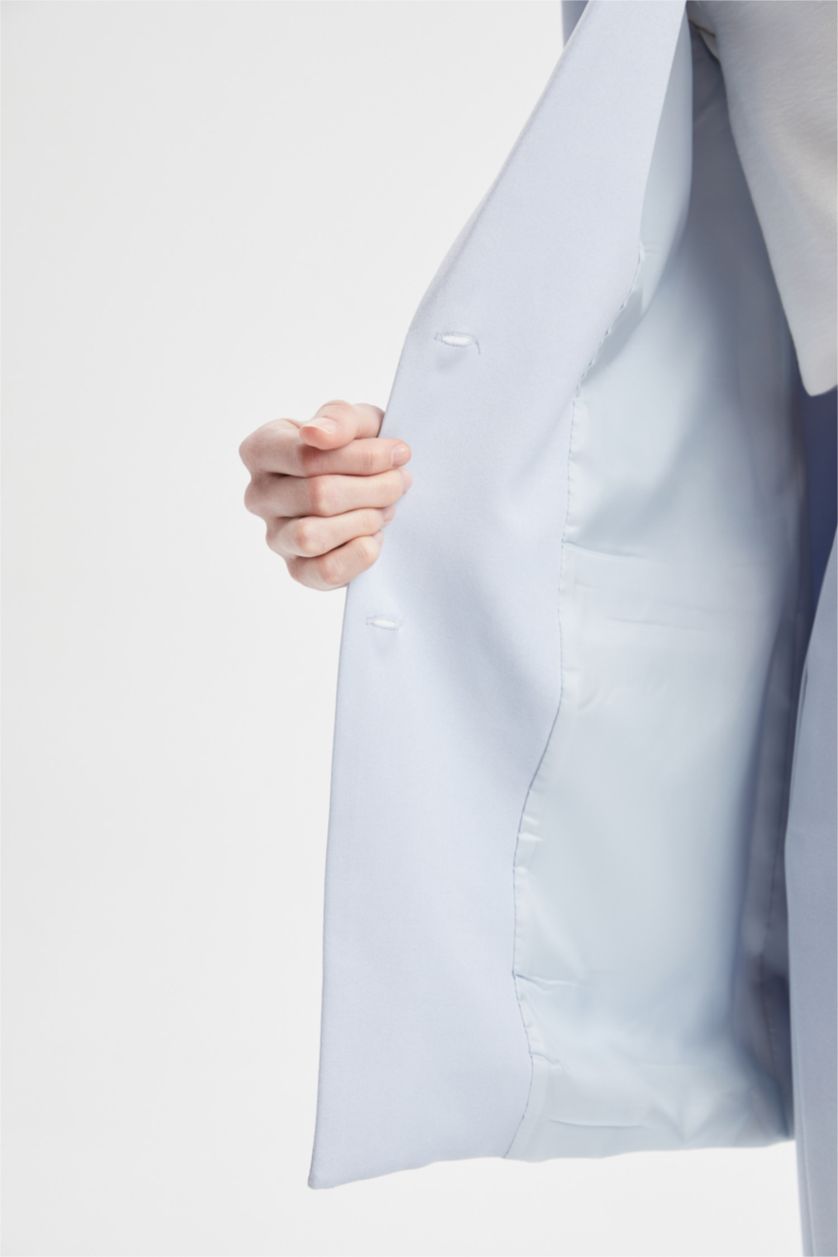 WOMAN Blue Jacket