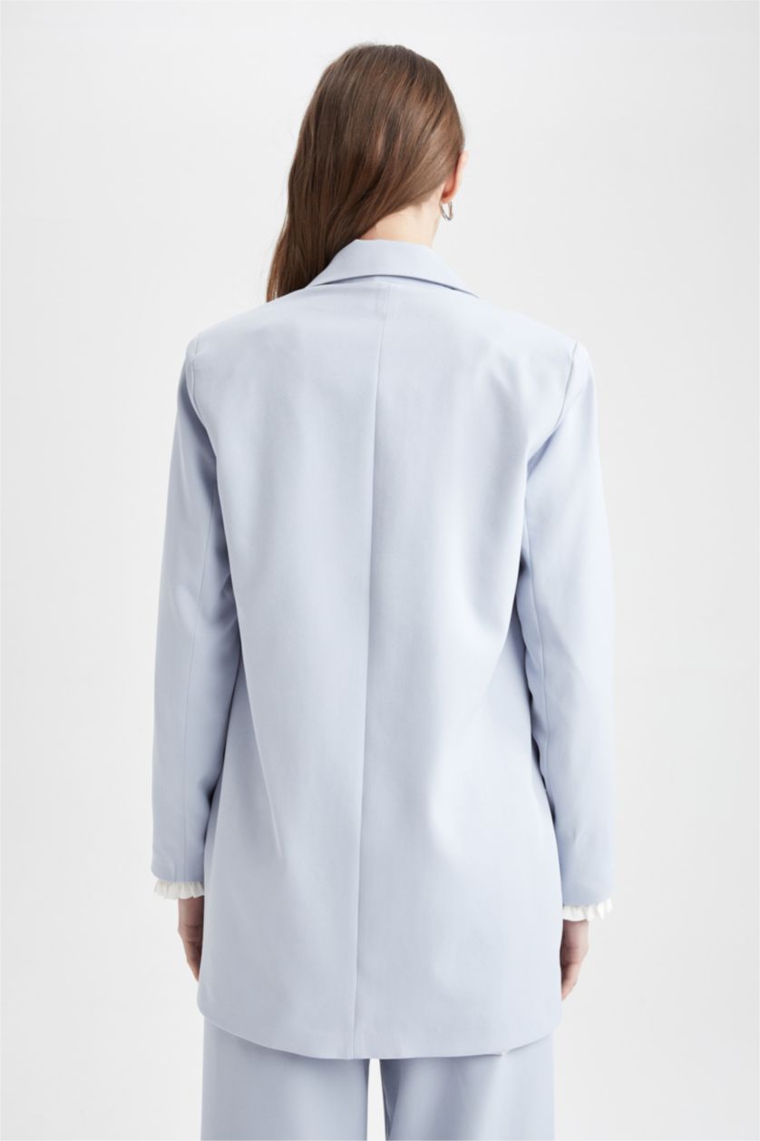 WOMAN Blue Jacket