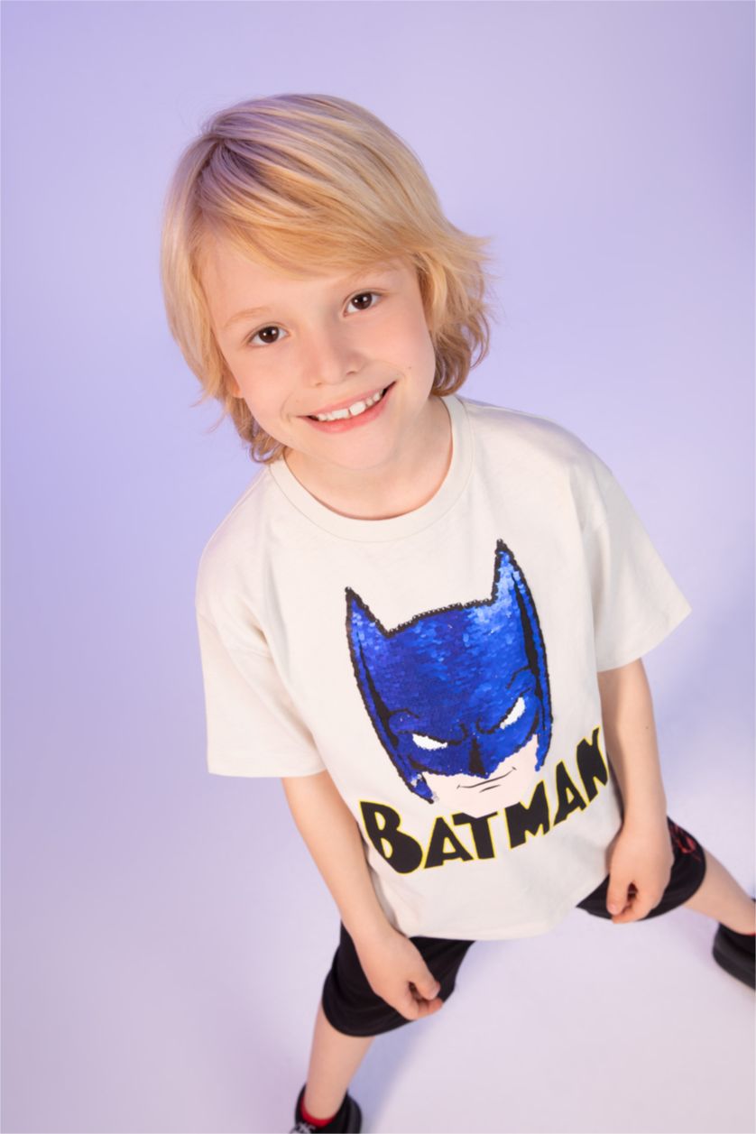 GARÇONS Écru Chemise à manches longues aspect lin coupe classique taille