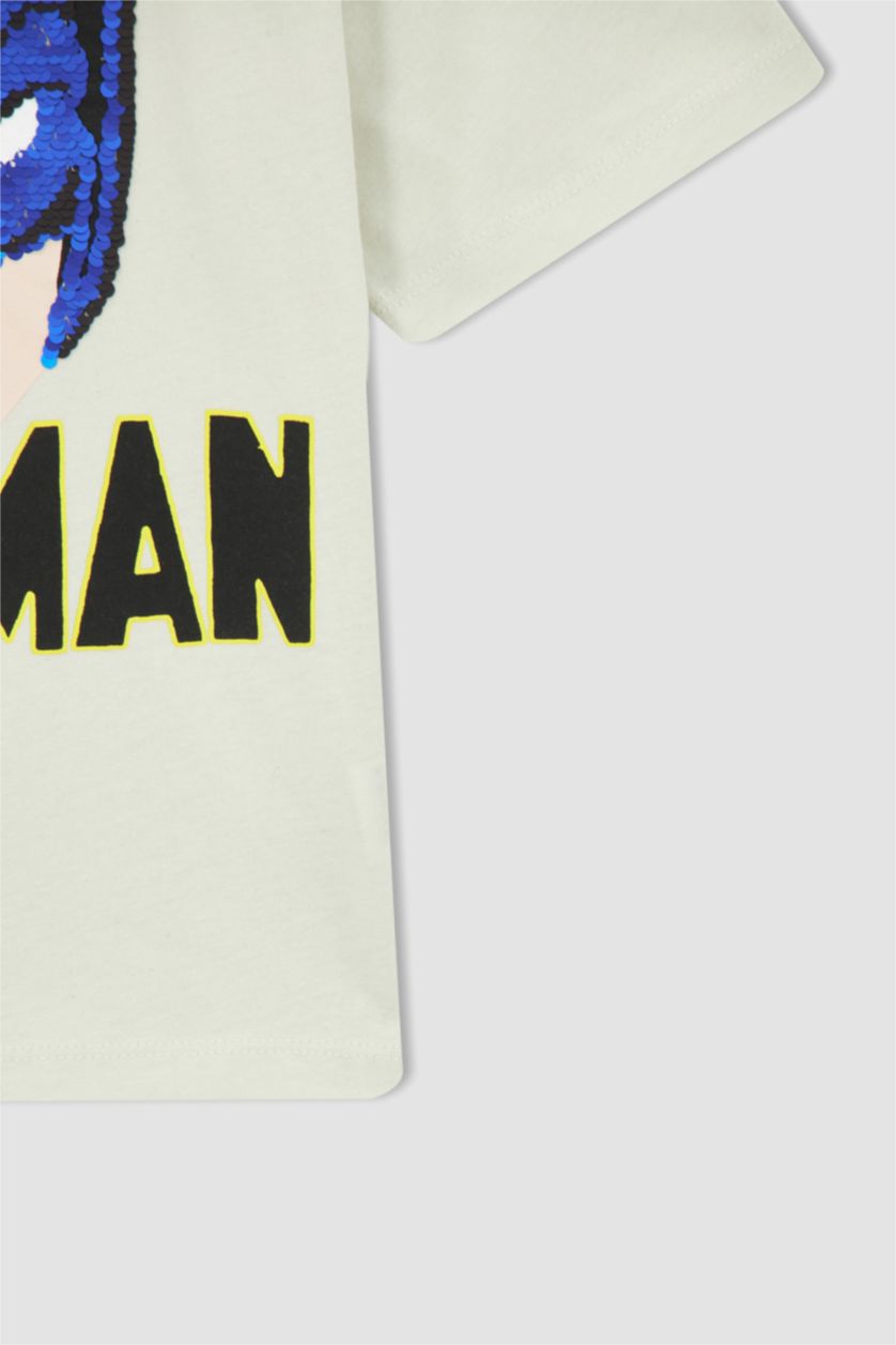 GARÇONS Écru Chemise à manches longues aspect lin coupe classique taille