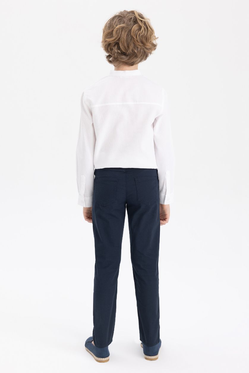 Erkek Çocuk - Genç Erkek Lacivert Erkek Çocuk Lacivert Gabardin Pantolon