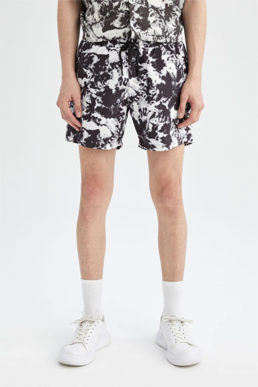 MAN Black Short Swim Shorts