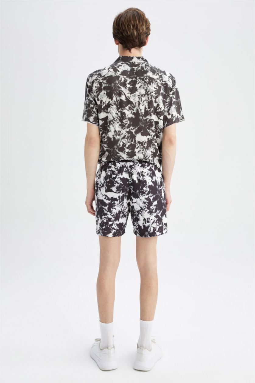 MAN Black Short Swim Shorts