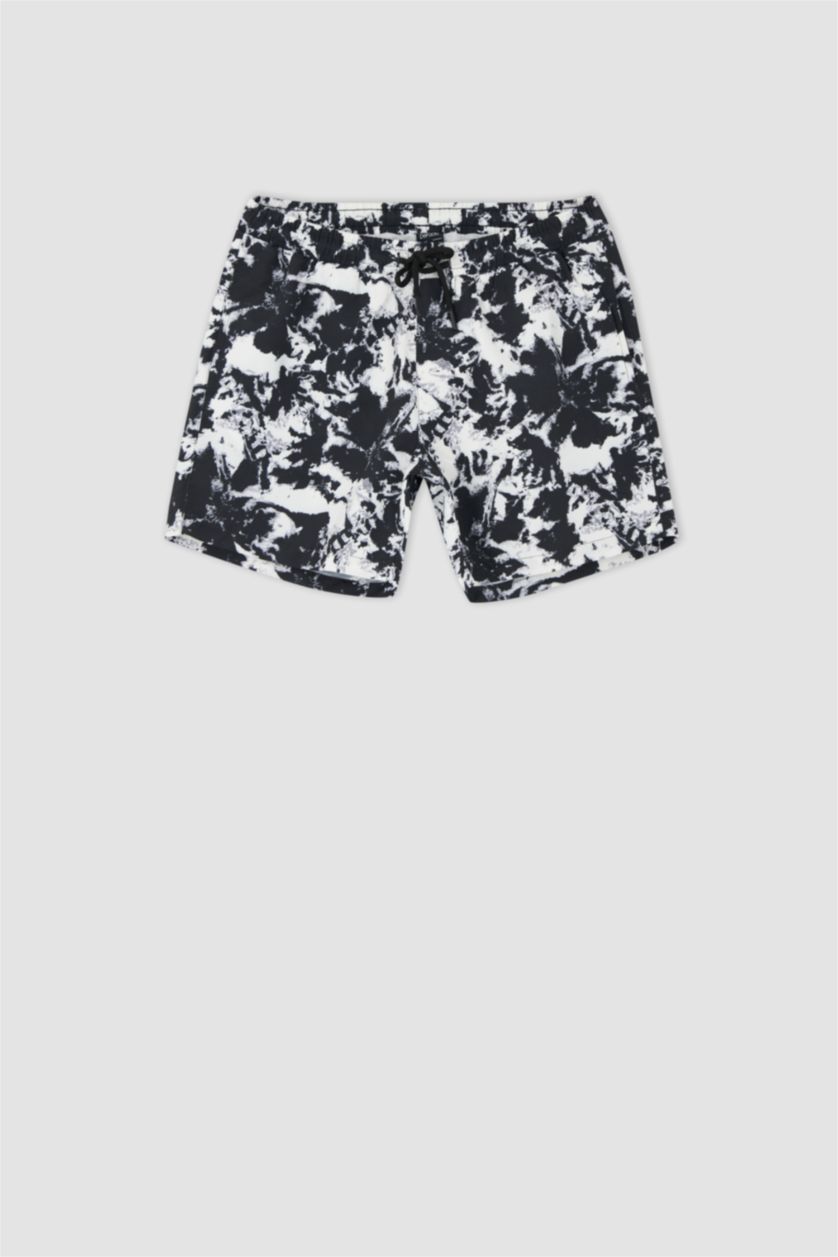 MAN Black Short Swim Shorts
