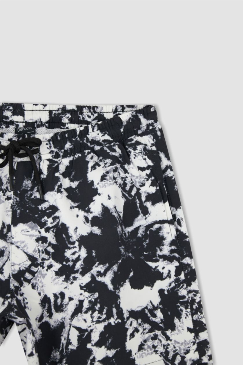 MAN Black Short Swim Shorts