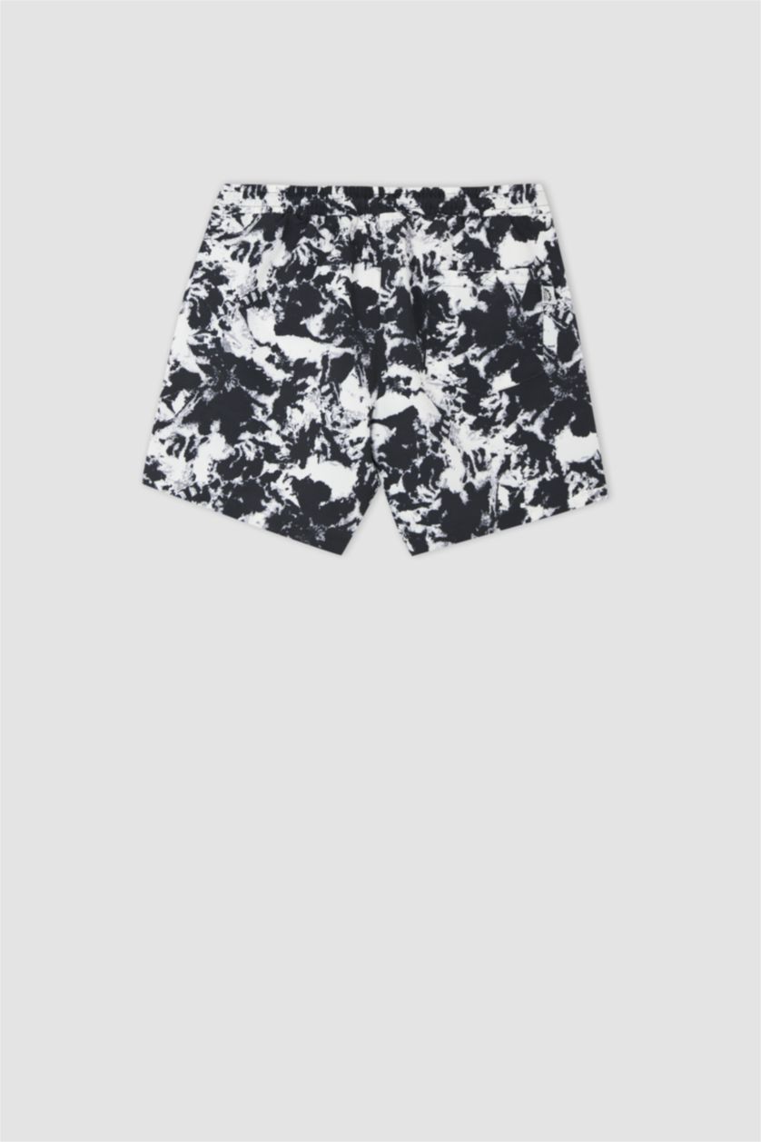 MAN Black Short Swim Shorts