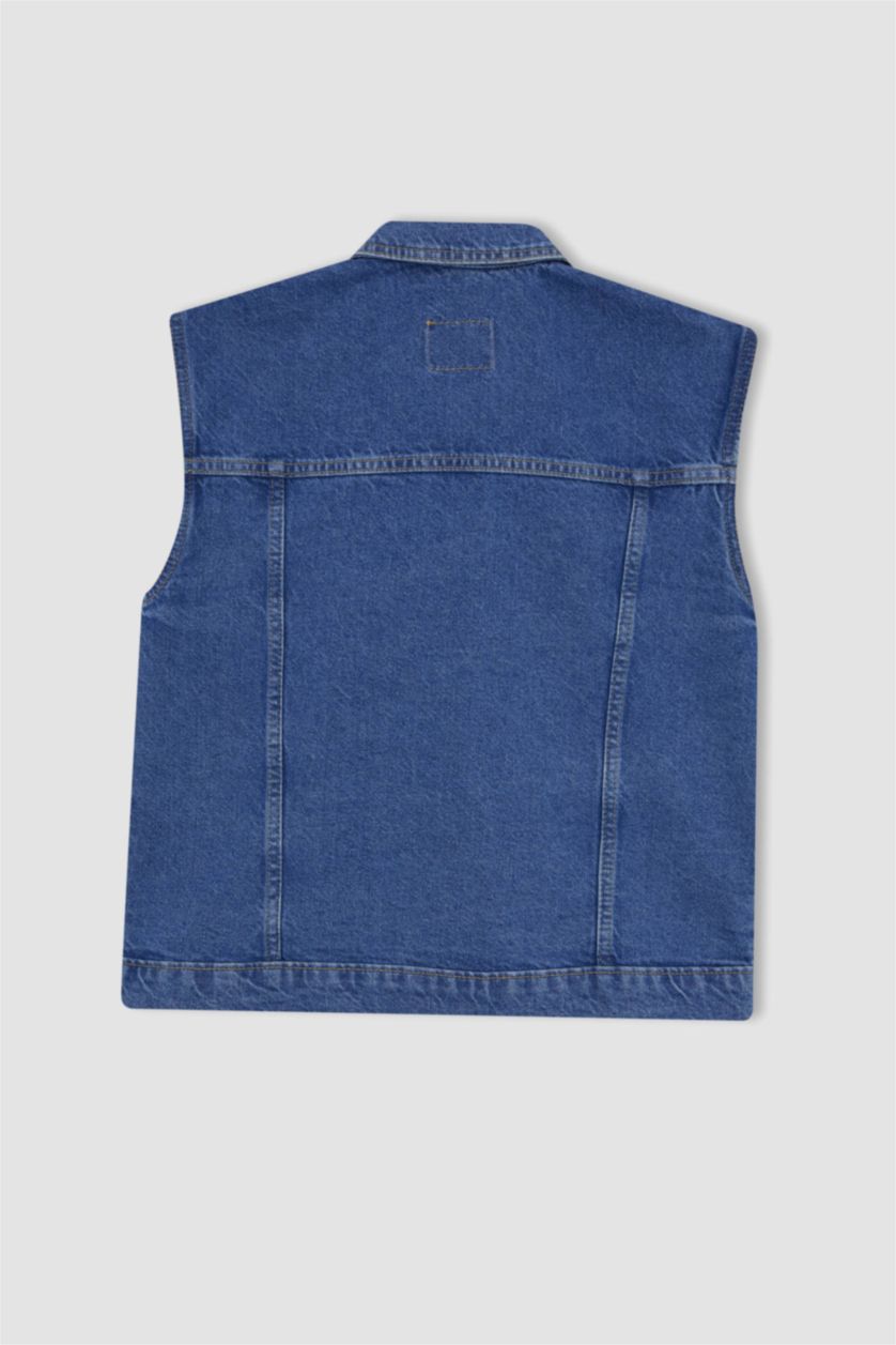 Kadın Açık Mavi Yelek