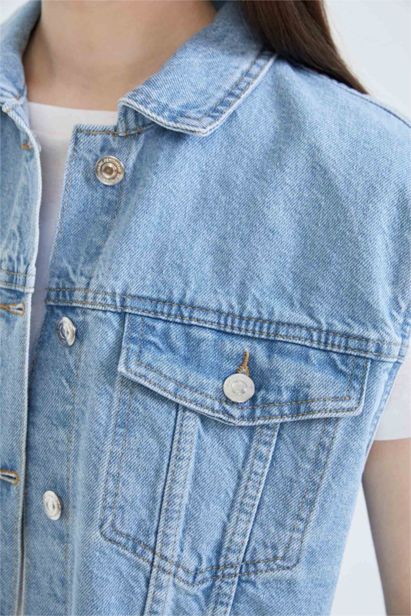 FEMME BLEU Clair Vest