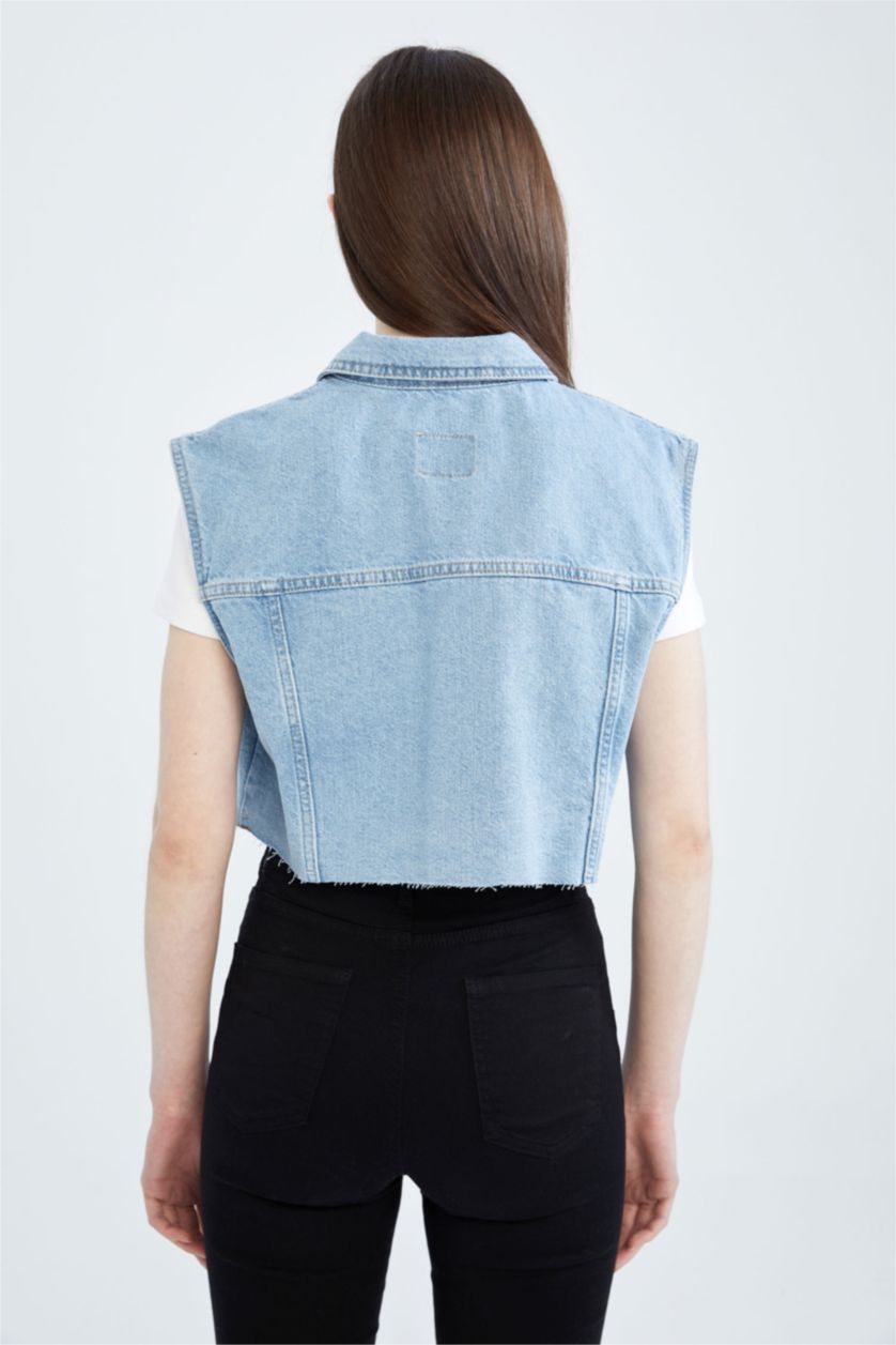 FEMME BLEU Clair Vest