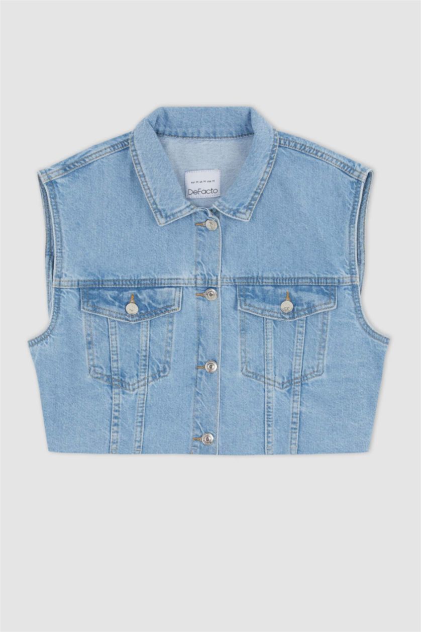 FEMME BLEU Clair Vest