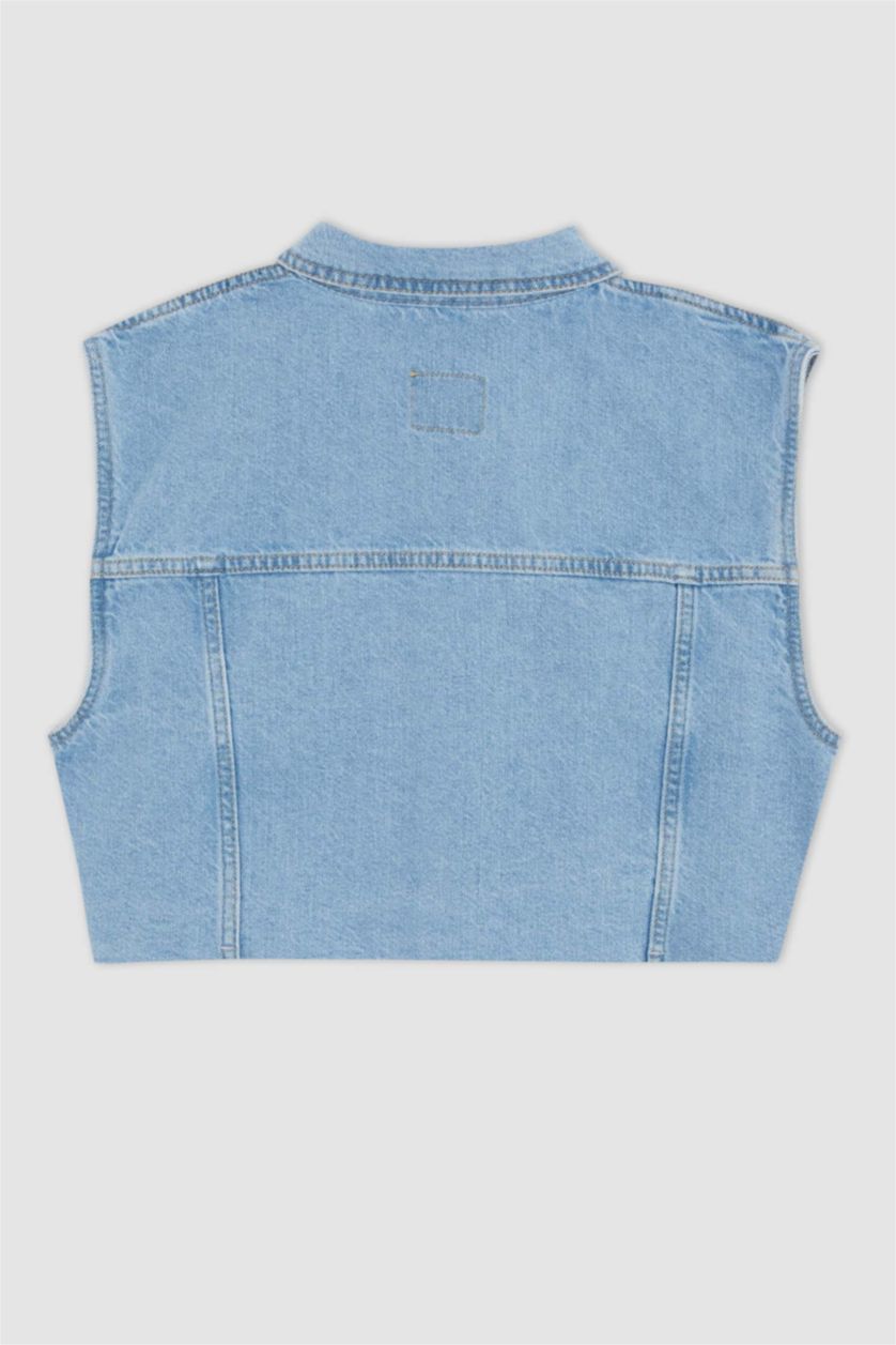 FEMME BLEU Clair Vest