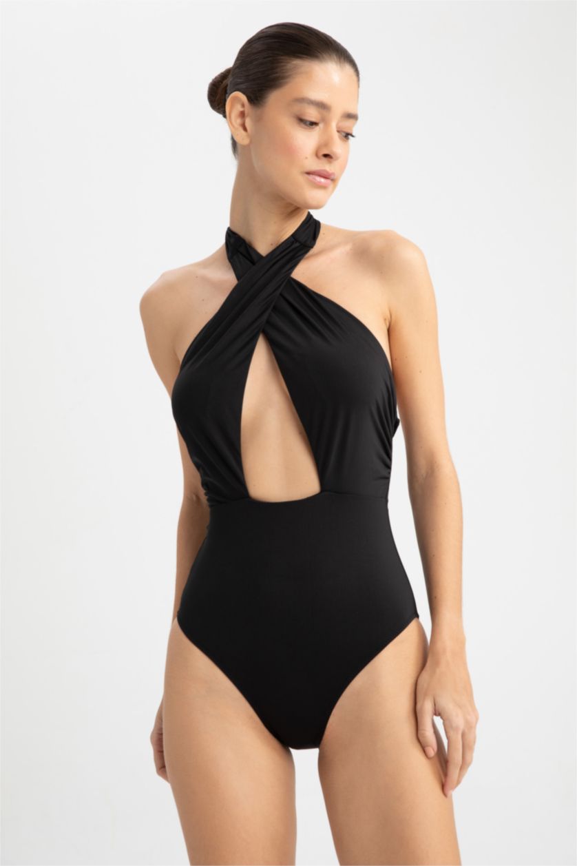 WOMAN Black Swimsuit