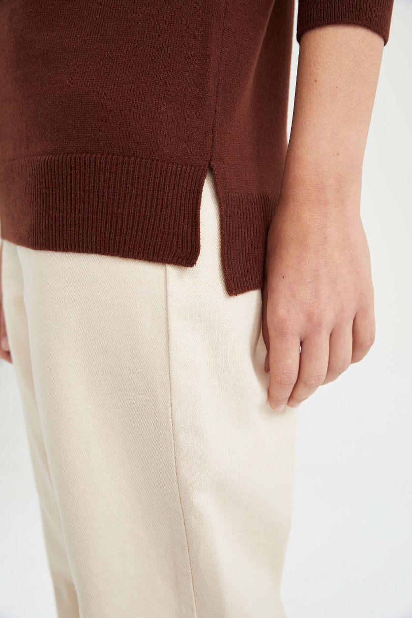 WOMAN Brown Relax Fit Pullover