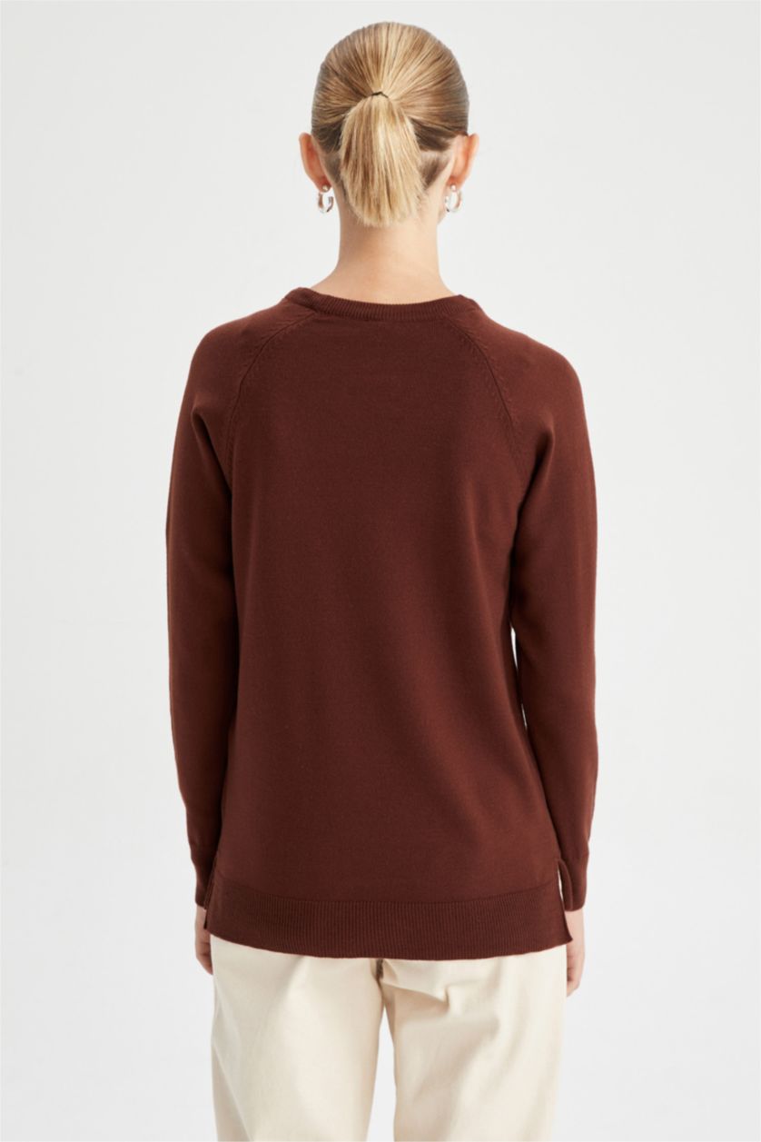 WOMAN Brown Relax Fit Pullover