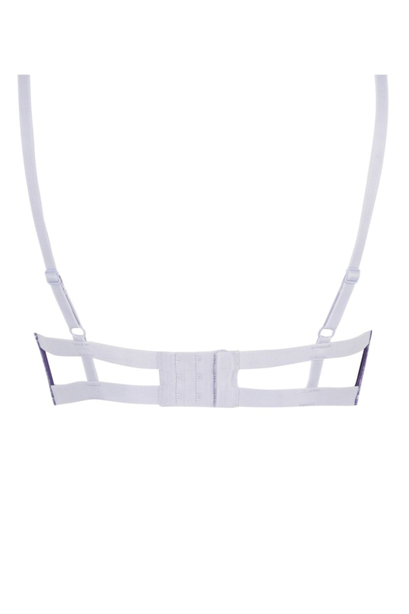 WOMAN Light Lilac Triangle Padded Lace Bra