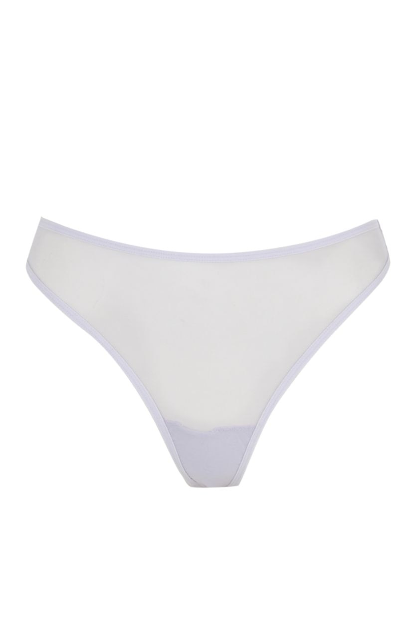 WOMAN Light Lilac Basic Tulle Thong