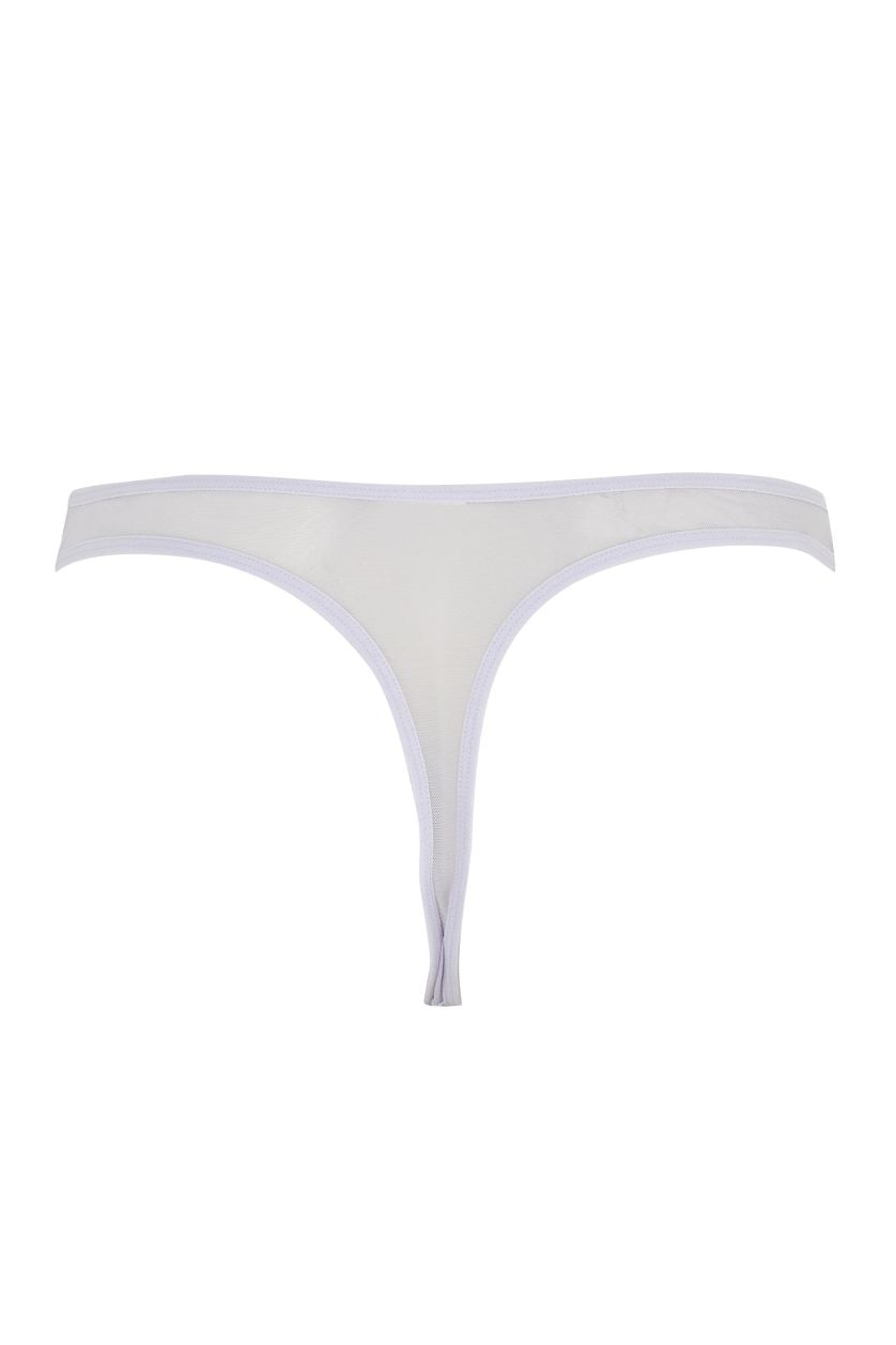 WOMAN Light Lilac Basic Tulle Thong