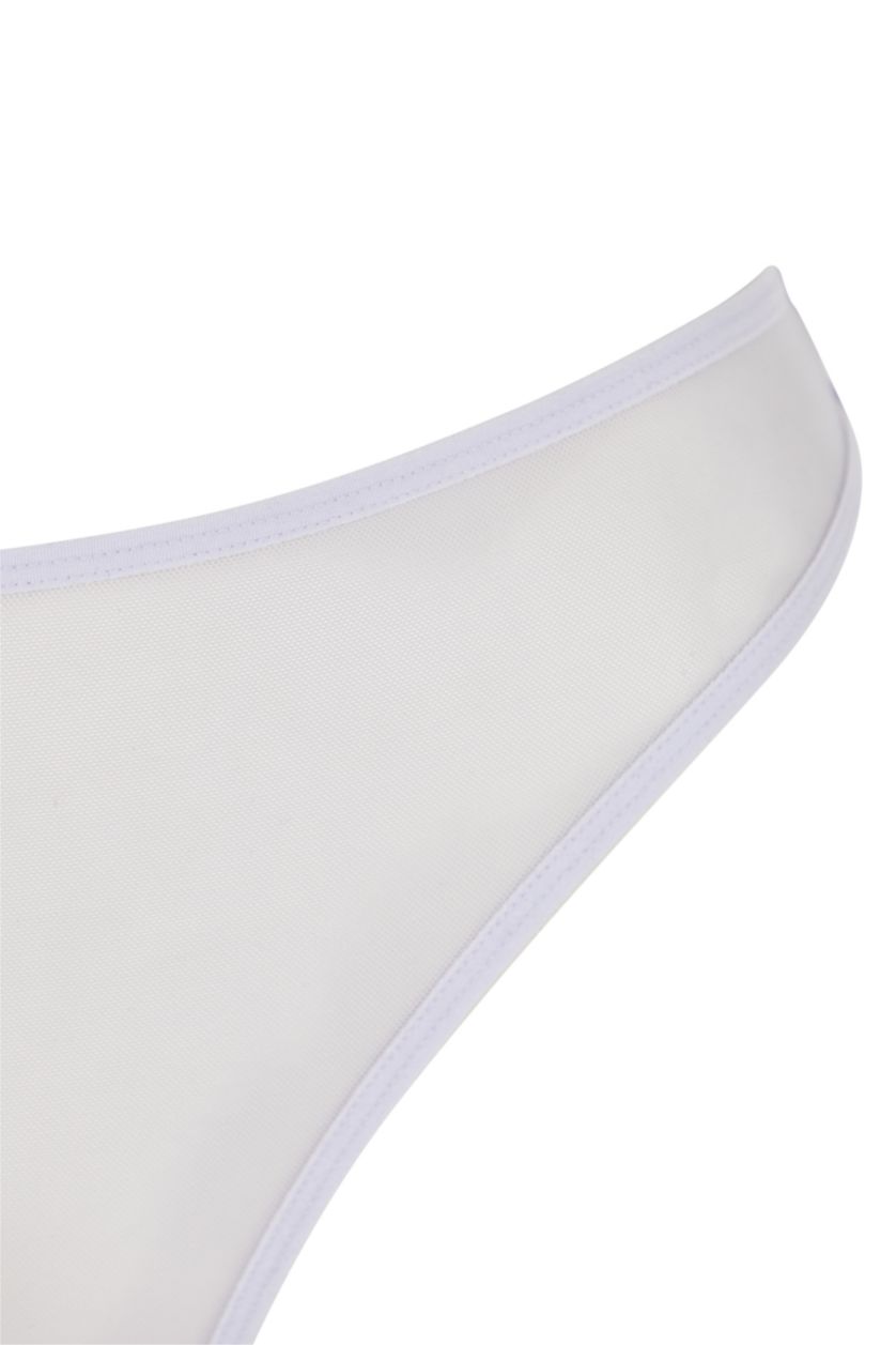 WOMAN Light Lilac Basic Tulle Thong