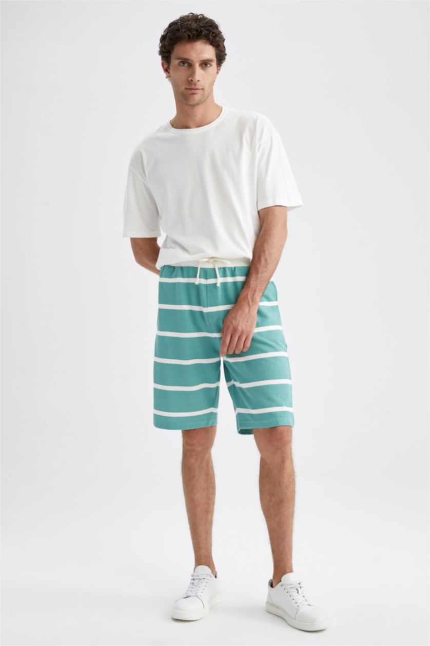 MAN Mint Comfort Fit Shorts