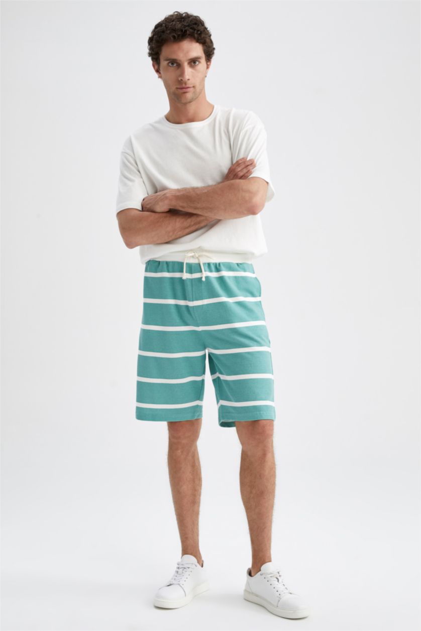 MAN Mint Comfort Fit Shorts