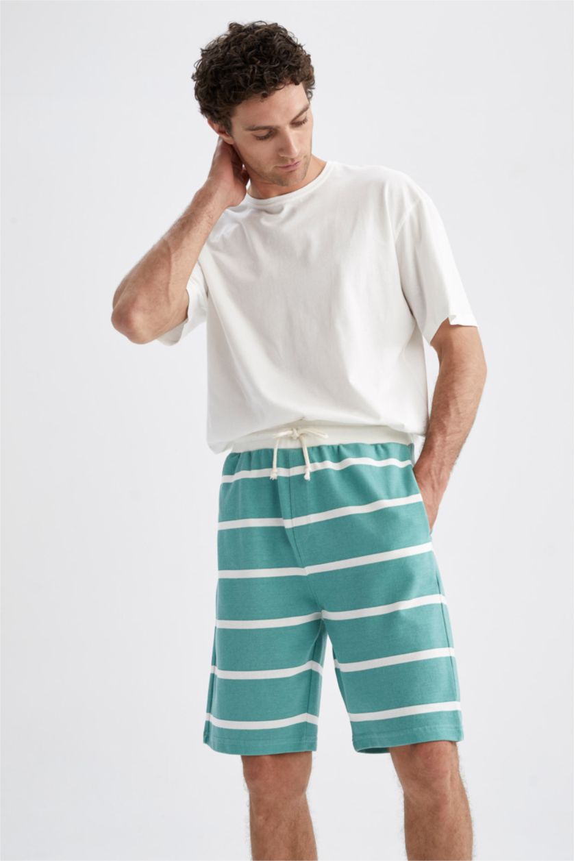 MAN Mint Comfort Fit Shorts