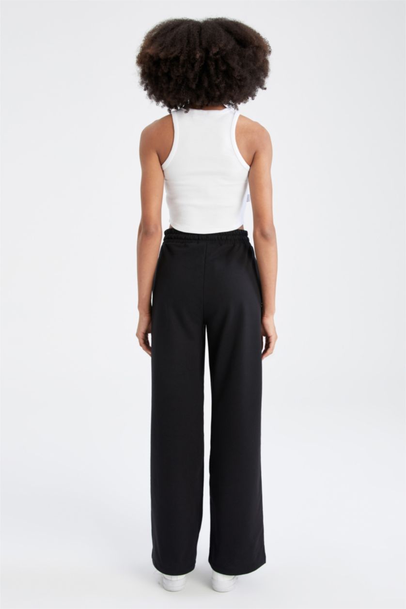 FEMME Noir Pantalon De Survêtement Nba Chicago Bulls À Jambe Large