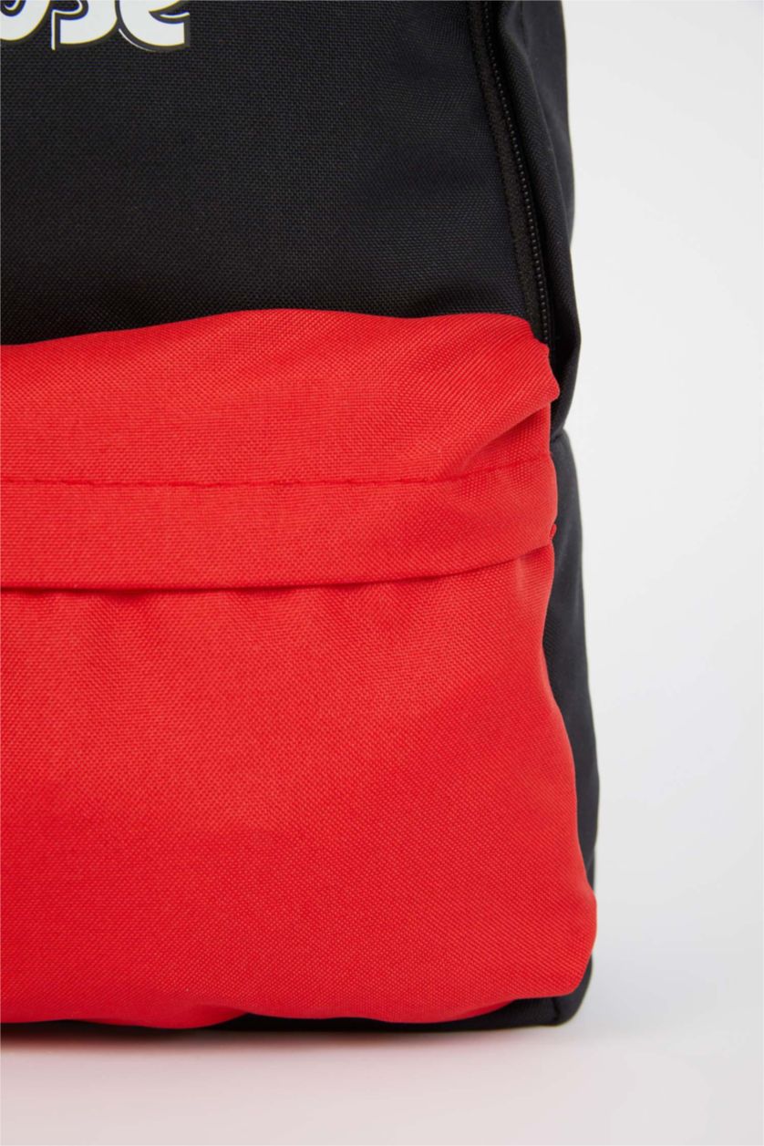 FEMME Rouge Grand sac à dos sous licence Disney Mickey et Minnie pour femme