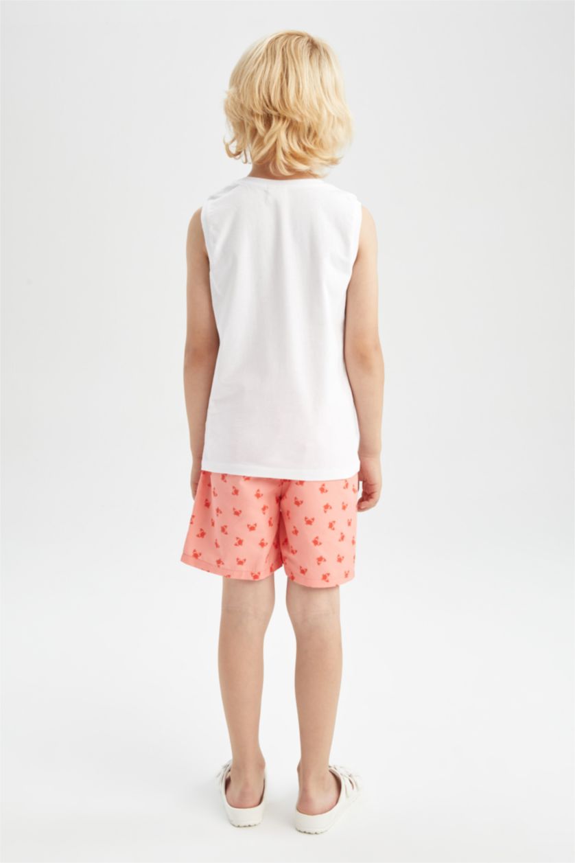 Мальчики и подростки Оранжевый Плавательные шорты для мальчиков