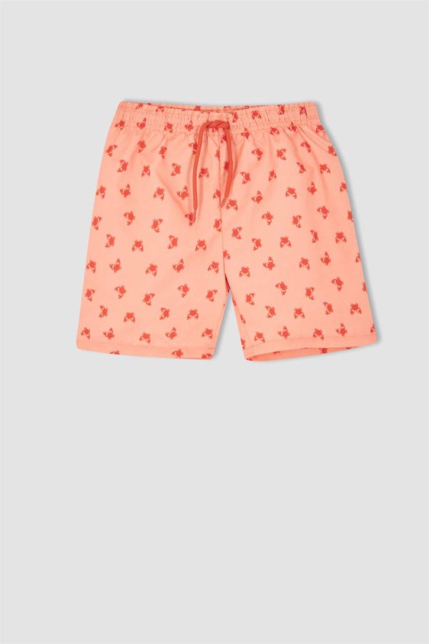 Мальчики и подростки Оранжевый Плавательные шорты для мальчиков