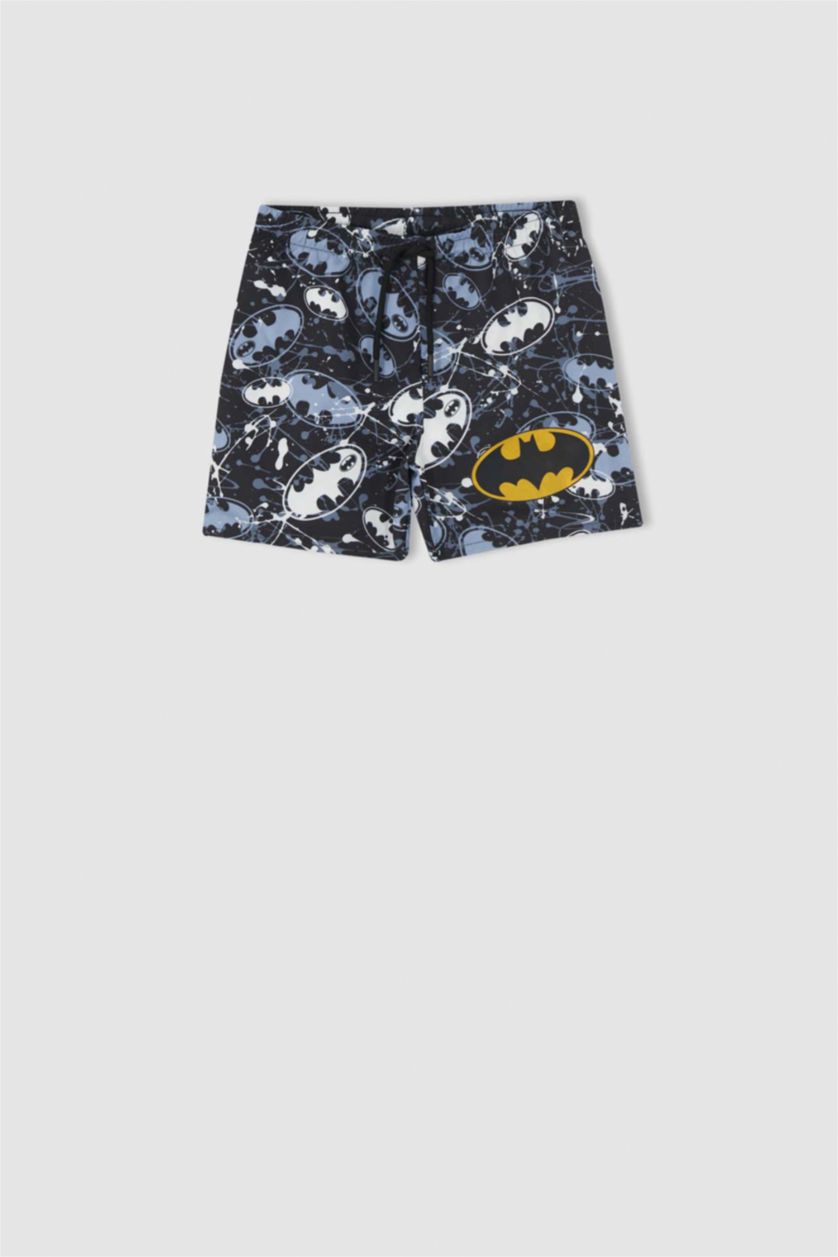 GARÇONS Noir Short de bain sous licence Batman pour garçon