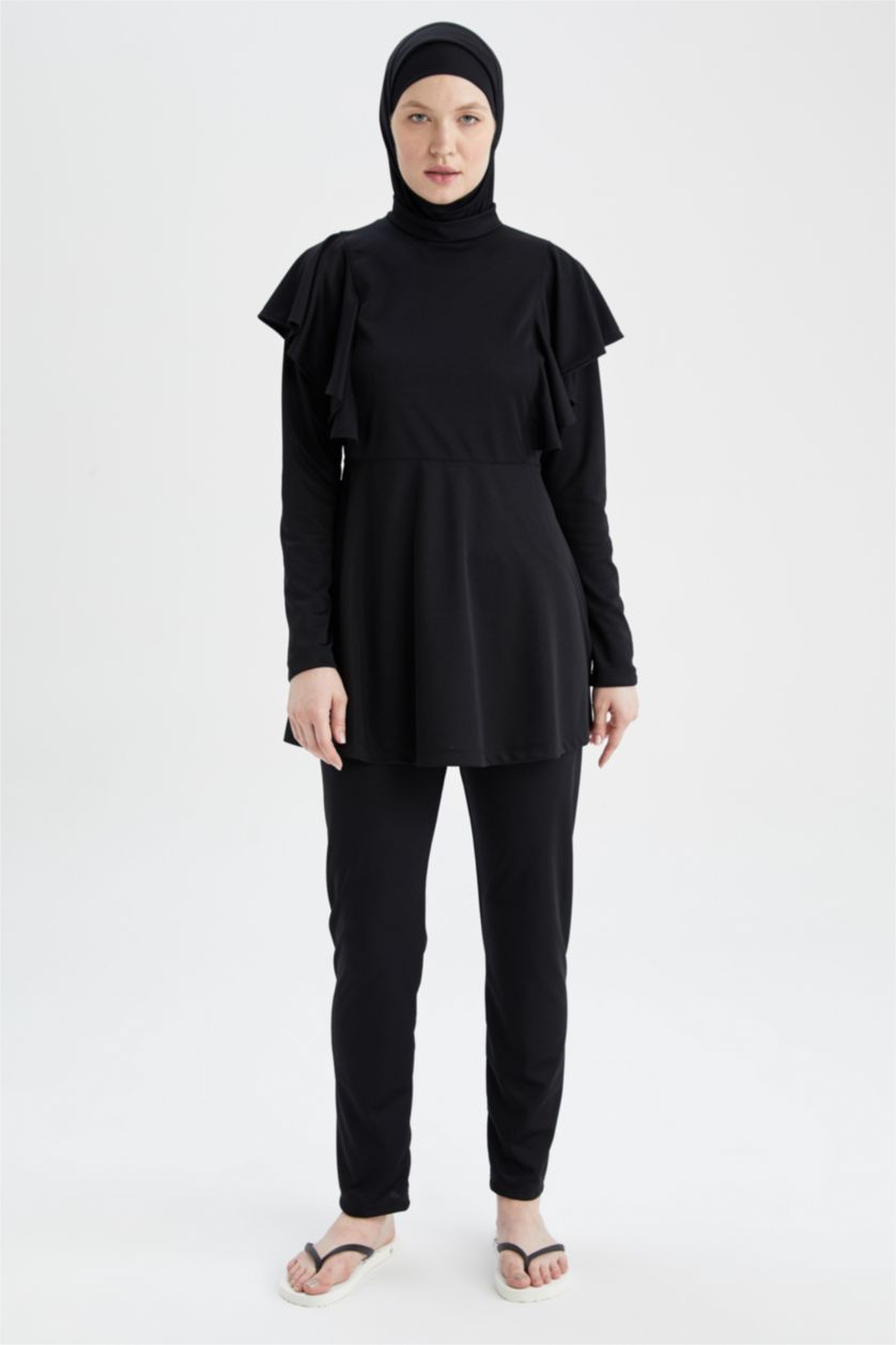 Kadın Siyah Burkini