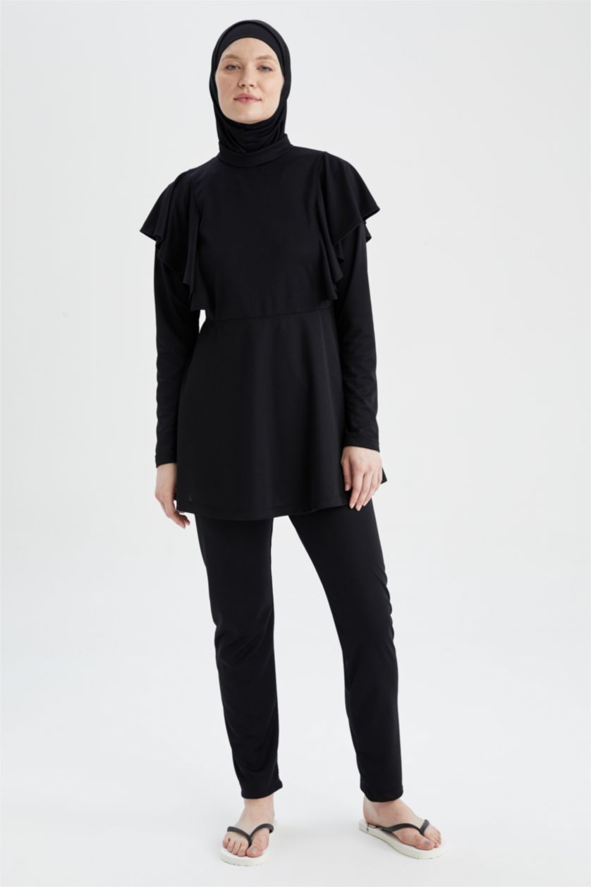 Kadın Siyah Burkini